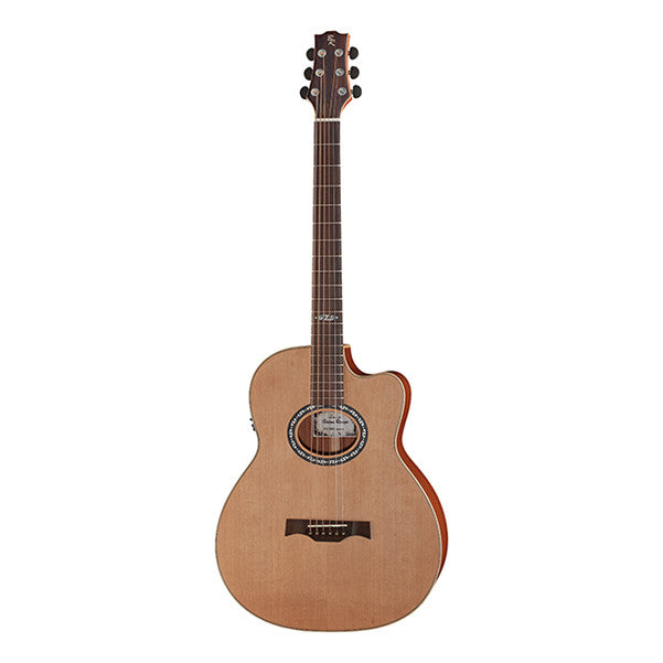 Baton Rouge Electro Acoustic Guitars Baton Rouge X1C/BRCE Suzanna Cutaway Electro Acoustic Guitar - Natural Satin