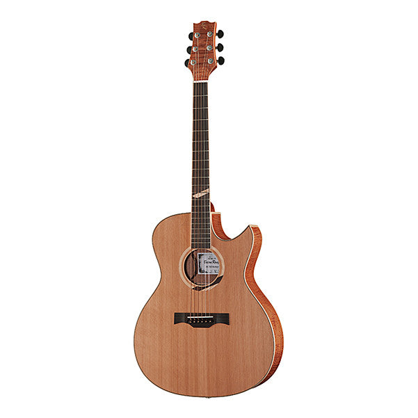 baton rouge electro acoustic guitars baton rouge x6c gace mystique cutaway electro acoustic guitar - natural matte
