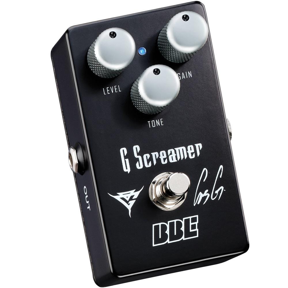 bbe effect pedals bbe green screamer og-1 gus g signature effects pedal