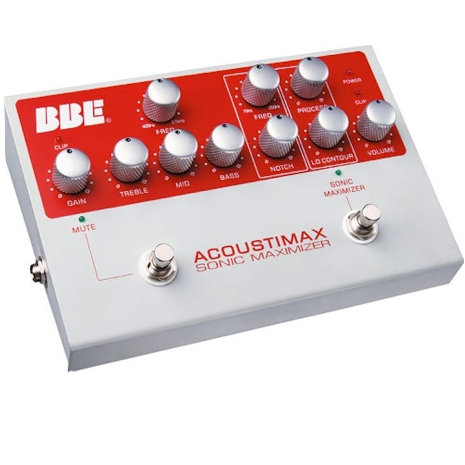 bbe pre amps bbe acousti-max 386-acoustic instrument preamp pedal