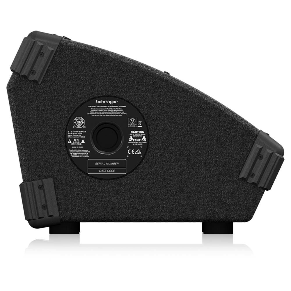 behringer active pa speakers behringer eurolive f1220d 250w powered monitor speaker