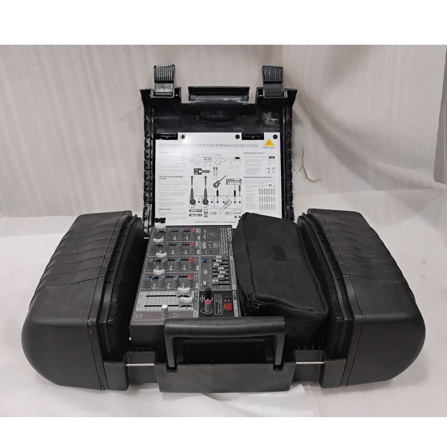 Behringer Active PA Speakers Behringer EUROPORT PPA200BT - Open Box B Stock