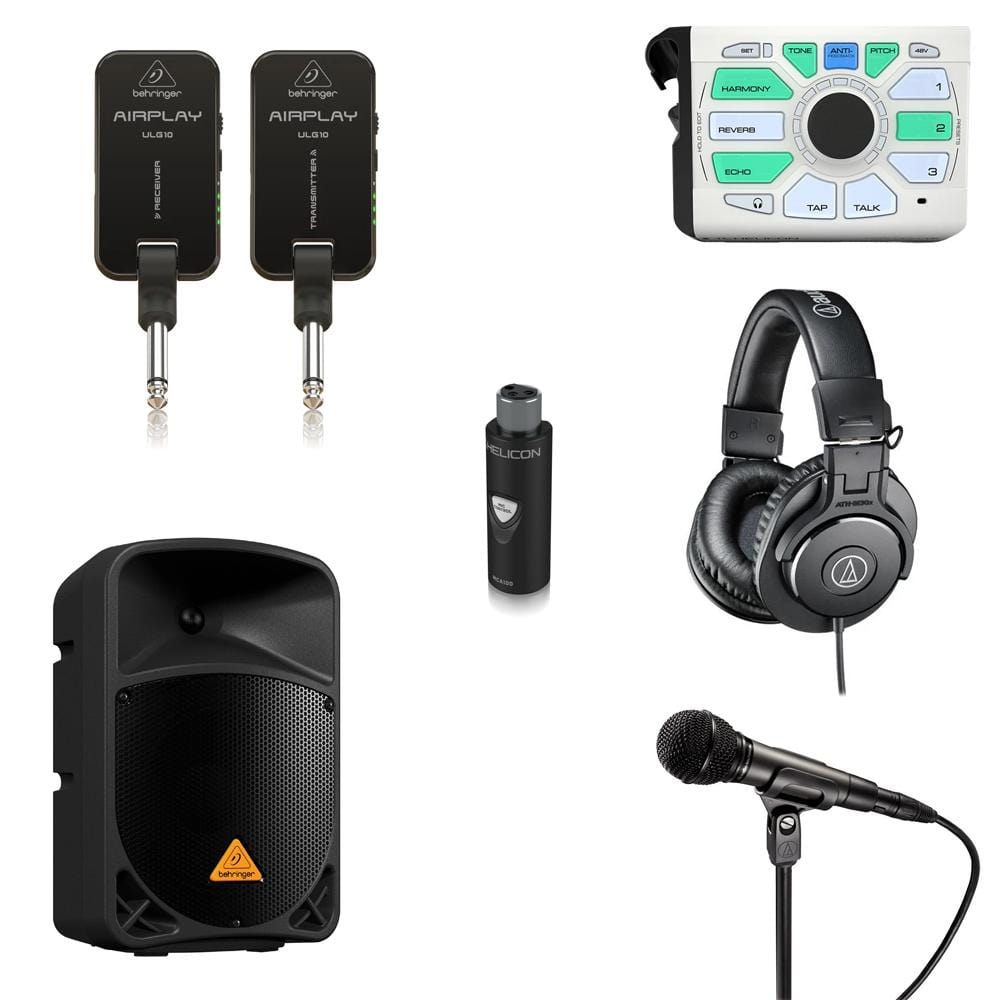 behringer active pa speakers behringer live performance bundle 2