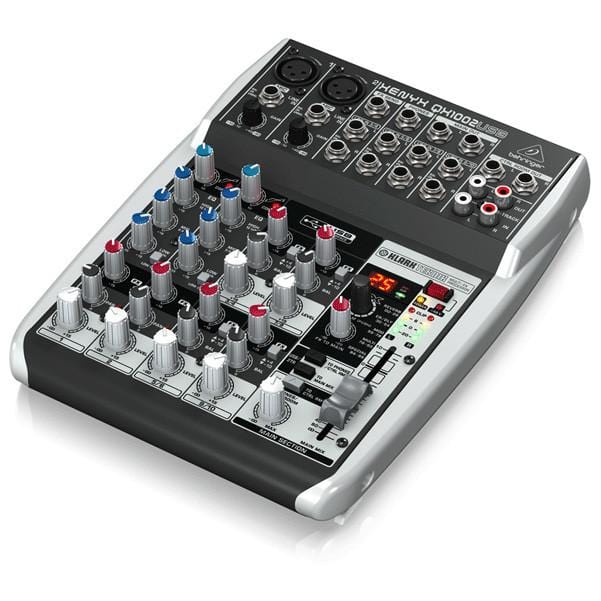 behringer analog mixers behringer xenyx qx1002usb mixer