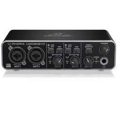 Behringer Audio Interfaces Behringer U-PHORIA UMC202HD Audio Interface with Midas Pre Amplifier