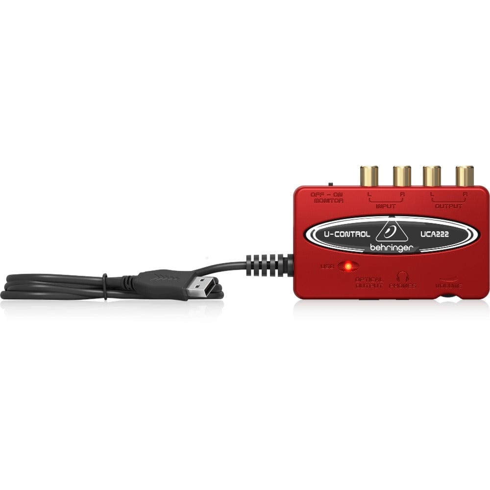 behringer audio interfaces behringer uca222 u-control audio interface