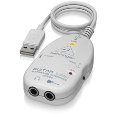 Behringer Audio Interfaces Behringer UCG102 Guitar-to-USB Audio Interface