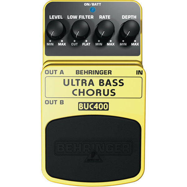 behringer bass effects behringer buc400 ultra bass chorus