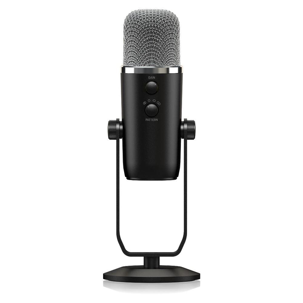 behringer condenser microphones behringer big foot all in one usb studio condenser microphone
