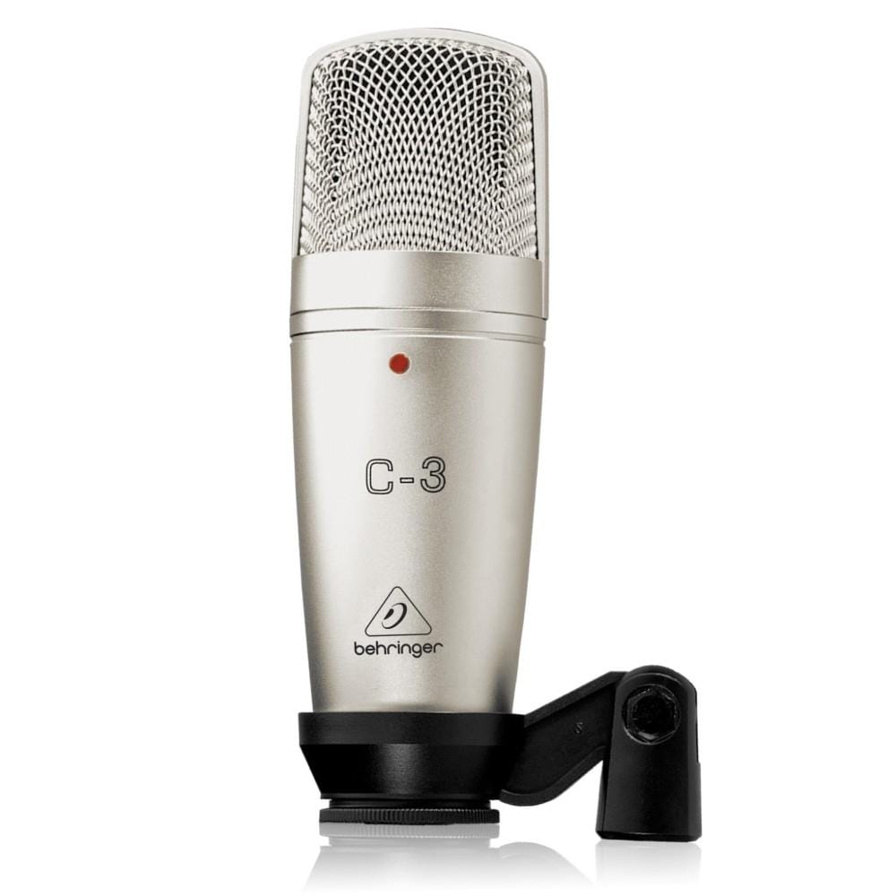behringer condenser microphones behringer c-3 dual-diaphragm studio condenser microphone