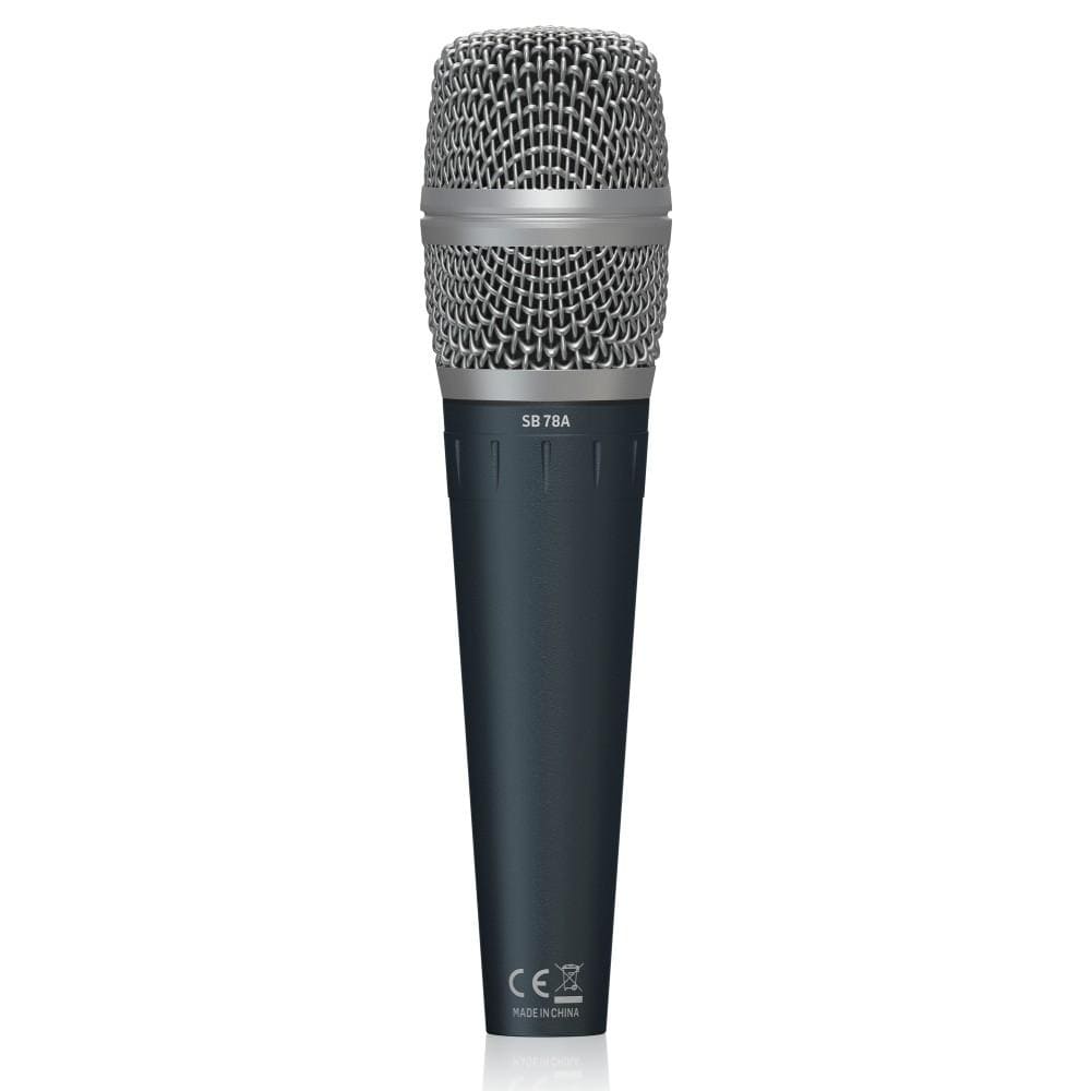 behringer condenser microphones behringer sb 78a cardioid condenser microphone - open box