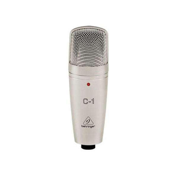behringer condenser microphones behringer voice studio condenser mic with tube pre amplifier & usb audio interface bundle
