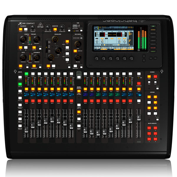 behringer digital mixers behringer x32 compact live sound digital mixer