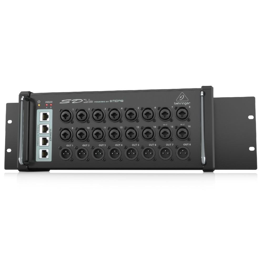 behringer digital stage box behringer sd16 i/o interfaces