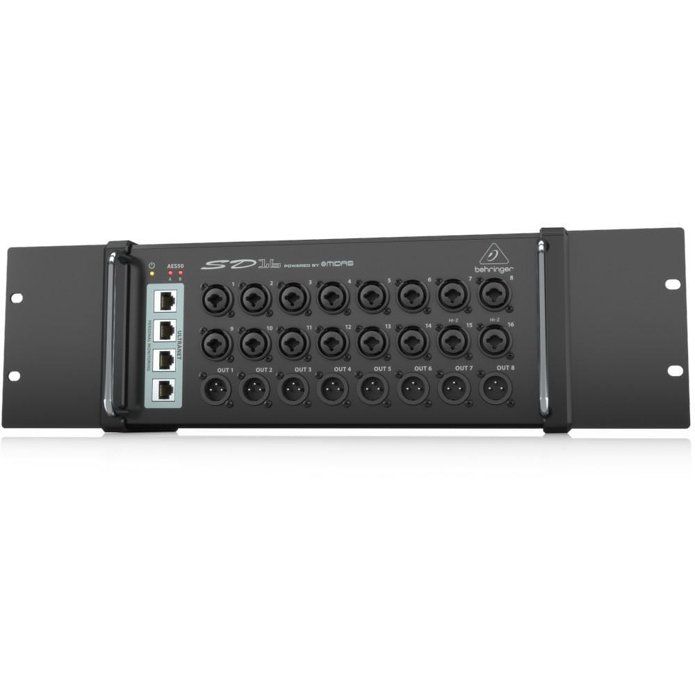 behringer digital stage box behringer sd16 i/o interfaces