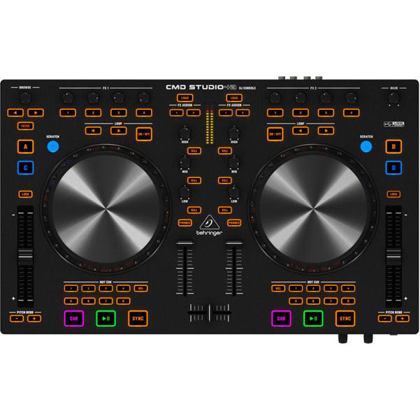 behringer dj controller interfaces behringer cmd studio 4a dj controller