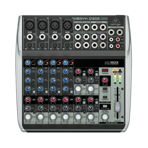 behringer dj mixers behringer xenyx q1202usb mixer