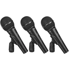 Behringer Dynamic Microphones Behringer ULTRAVOICE XM1800S Set of 3 Dynamic Microphones