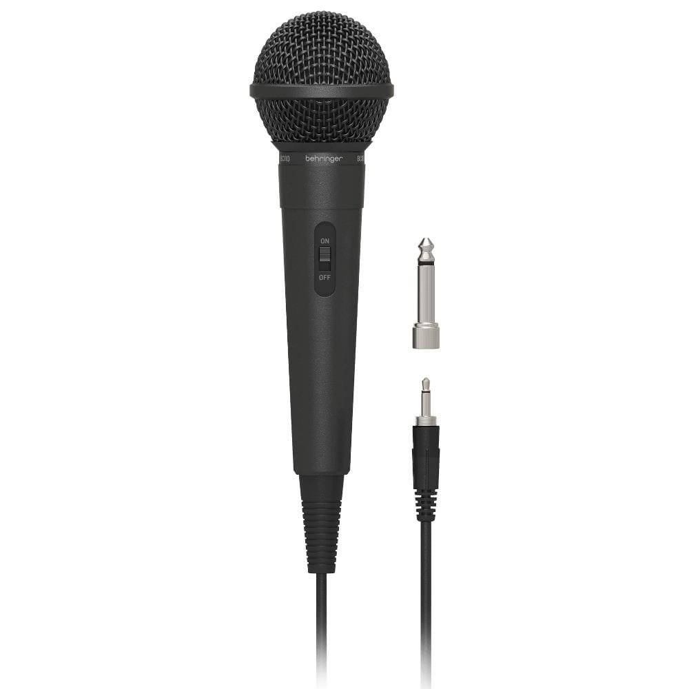 behringer dynamic microphones black behringer bc110 handheld dynamic vocal microphone set