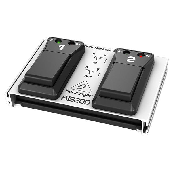 behringer effect pedals behringer ab200 dual a/b switch