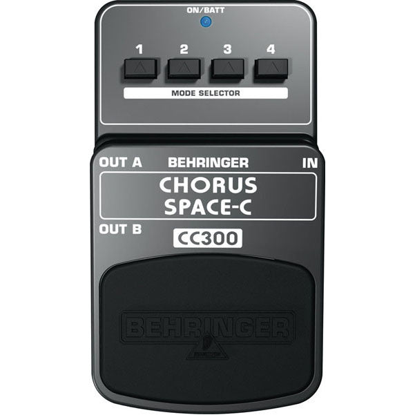 behringer effect pedals behringer cc300 chorus space-c guitar effects pedal