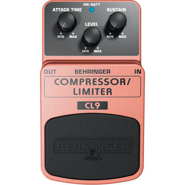 behringer effect pedals behringer cl9 comprerssor/limiter guitar effects pedal