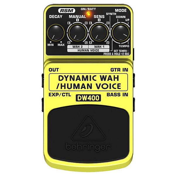 behringer effect pedals behringer dw400 dynamic wah