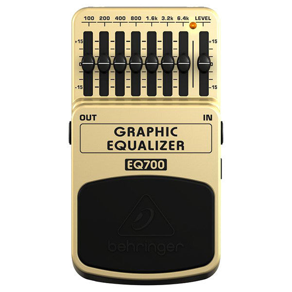behringer effect pedals behringer eq700 graphic equalizer effects pedal