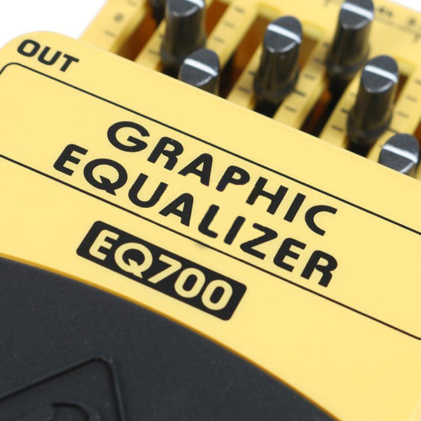behringer effect pedals behringer eq700 graphic equalizer effects pedal