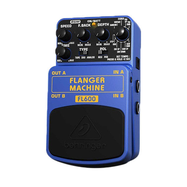 behringer effect pedals behringer fl600 flanger machine