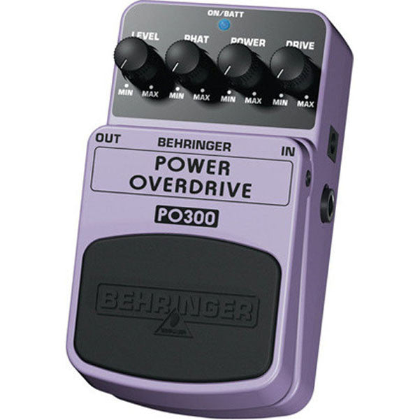 behringer effect pedals behringer po300 power overdrive