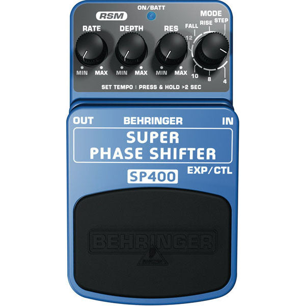 behringer effect pedals behringer sp400 super phase shifter