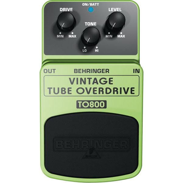 Behringer Effect Pedals Behringer TO800 Vintage Tube Overdrive Guitar Effects Pedal