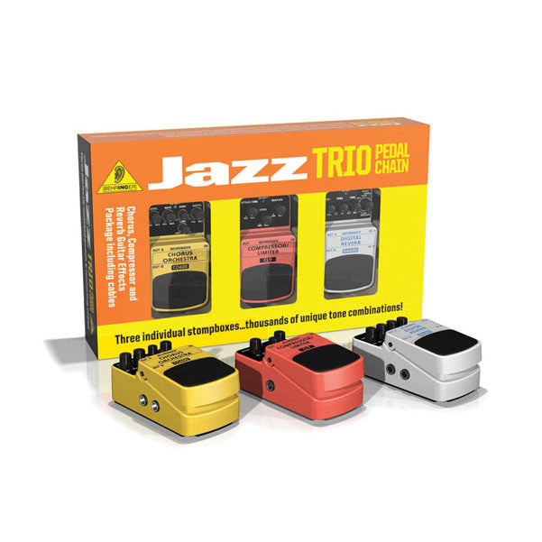 behringer effect pedals behringer tpk984 jazz trio pack