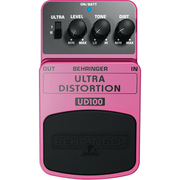 behringer effect pedals behringer ud100 ultra distortion