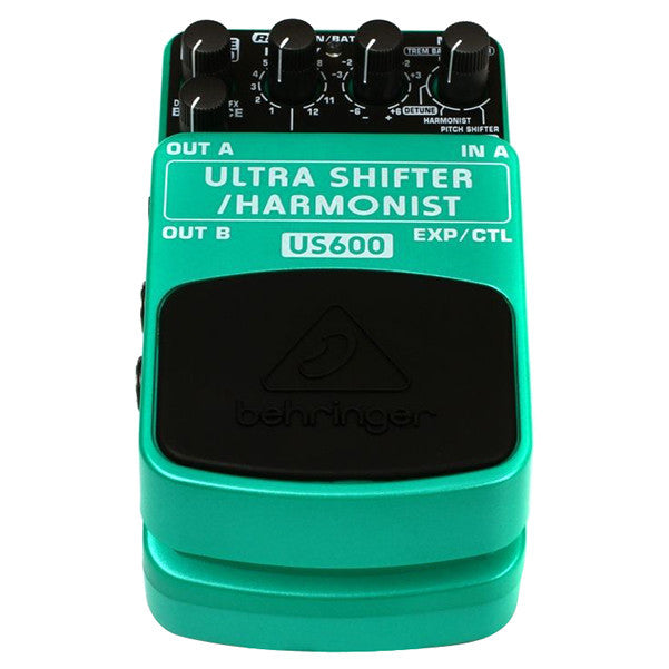 behringer effect pedals behringer us600 ultra shifter/harmonist guitar effects pedal