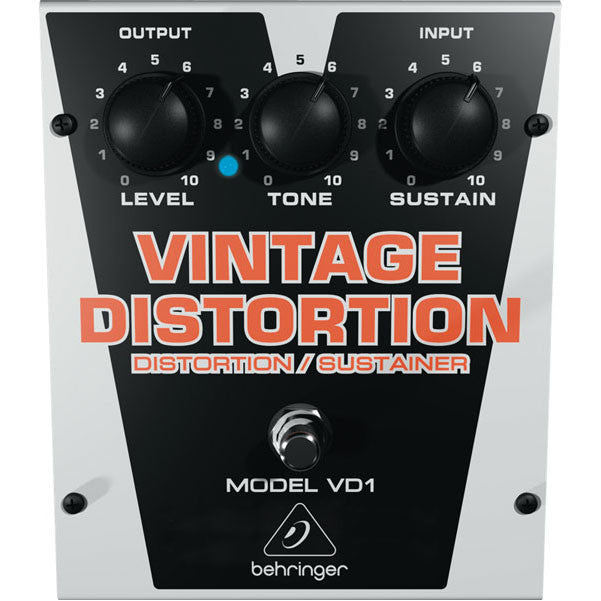 behringer effect pedals behringer vd1 vintage distortion