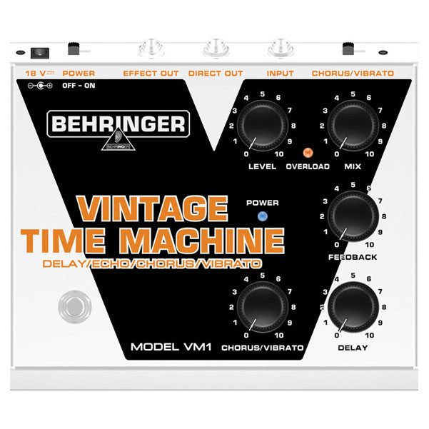 behringer effect pedals behringer vm1 vintage time machine