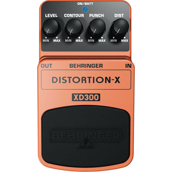 behringer effect pedals behringer xd300 distortion-x