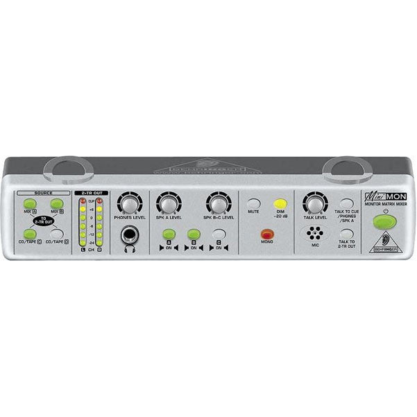 behringer headphone amplifiers behringer mon800 minimon stereo monitor matrix mixer