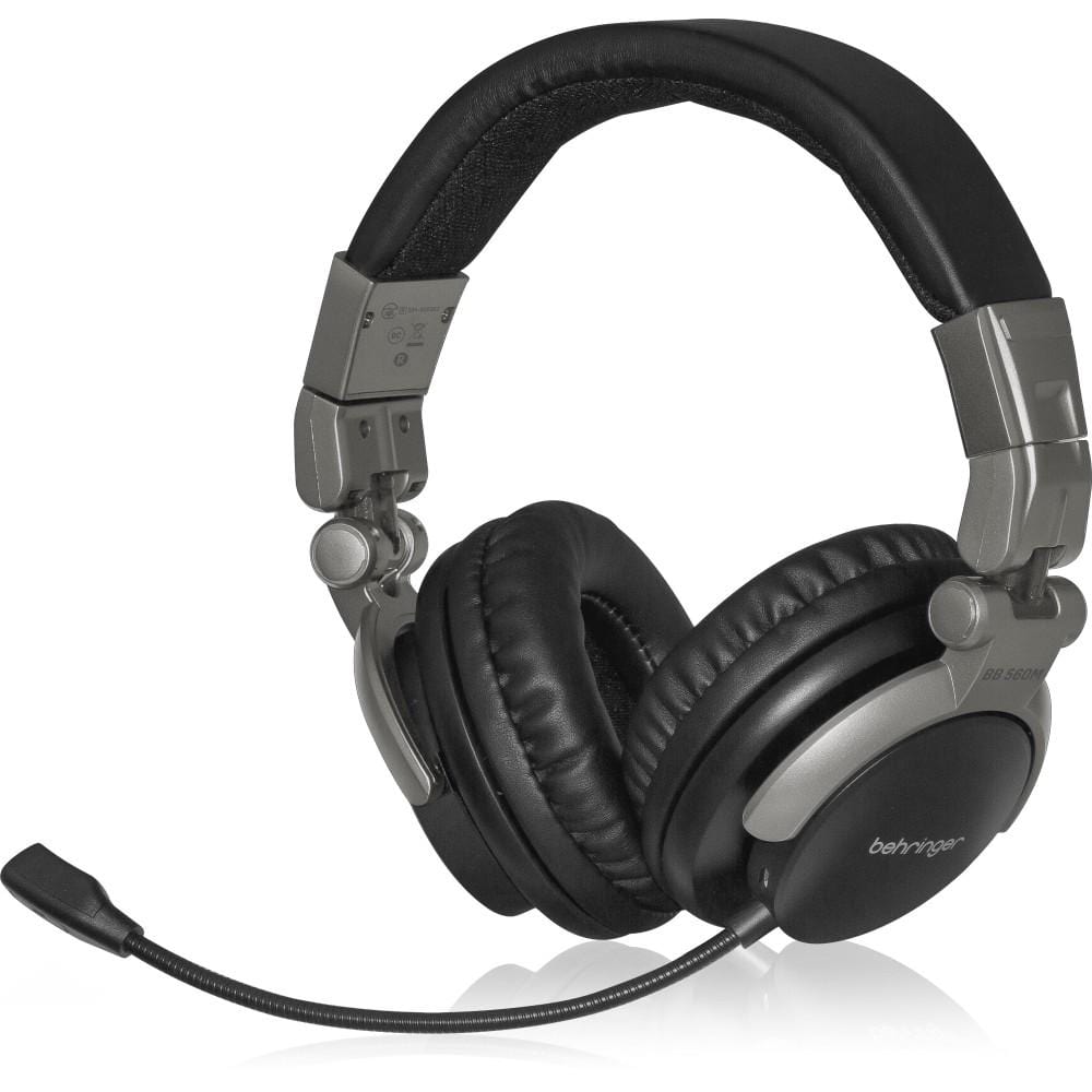 behringer headphones behringer bb 560m high quality professional headphones with built-in microphone
