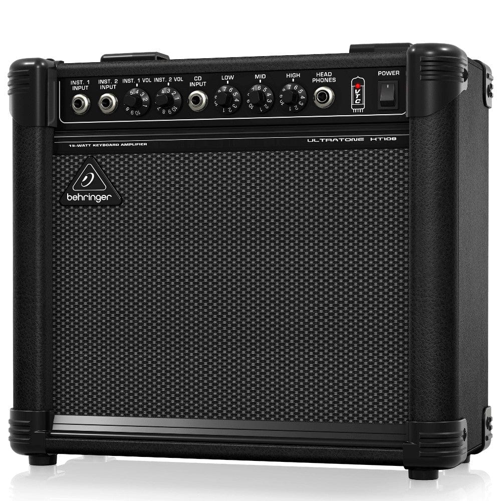 behringer keyboard amplifiers behringer ultratone kt108 15w keyboard amplifier