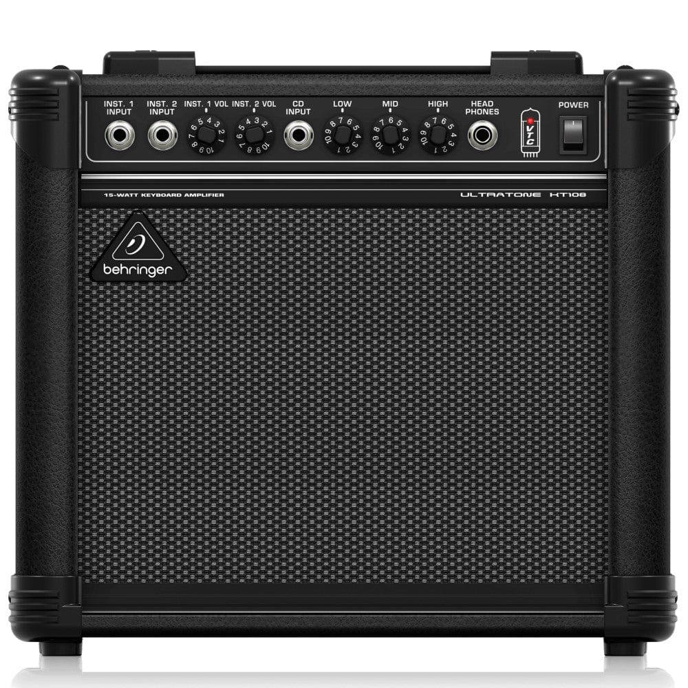 behringer keyboard amplifiers behringer ultratone kt108 15w keyboard amplifier
