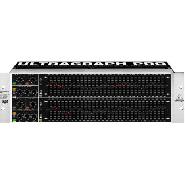 behringer live sound processors behringer fbq6200 ultragraph fbq-pro