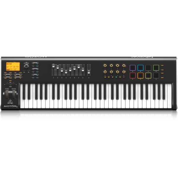 behringer midi keyboards behringer motor 61 usb midi master controller keyboard