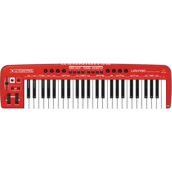 behringer midi keyboards behringer u-control umx490 midi keyboard controller