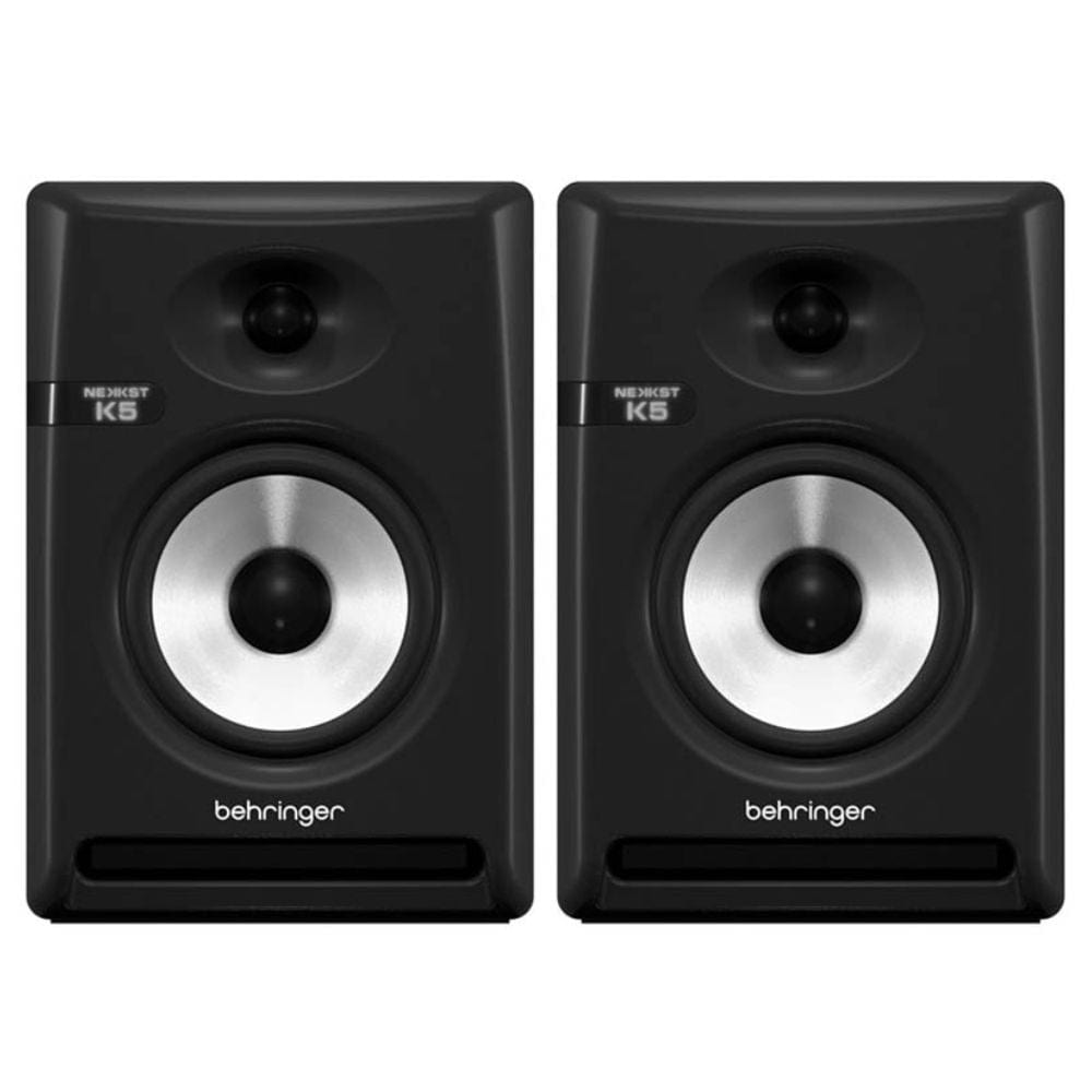 behringer monitor speakers pair behringer nekkst k5 5inch powered studio monitor #style_pair