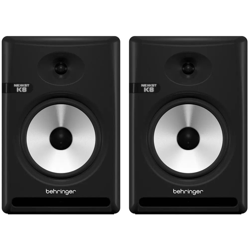 behringer monitor speakers pair behringer nekkst k8 8inch powered studio monitor #style_pair