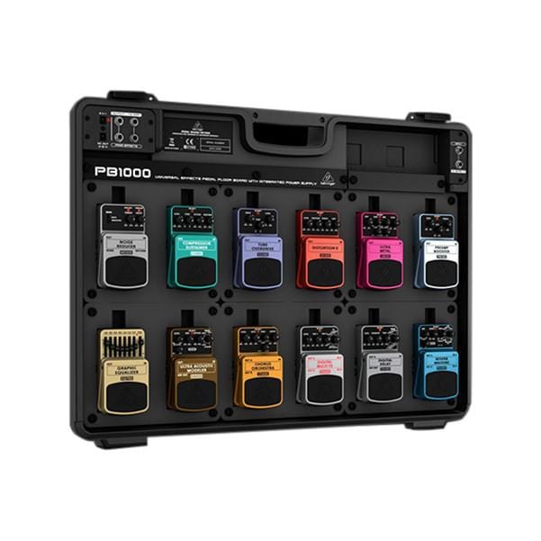 behringer pedalboards behringer pb1000 mega pedalboard with power supply for guitar effect pedals