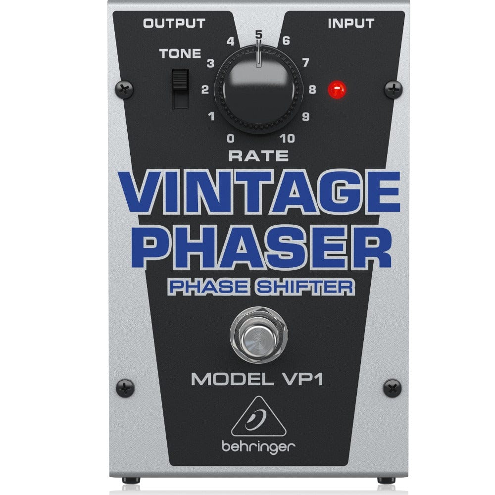 Behringer Phaser Pedals Behringer VP1 Vintage Phaser Effects Pedal